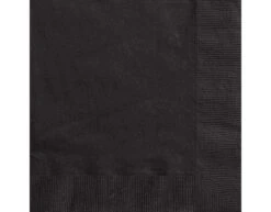 Zwarte Servetten 33cm 50st