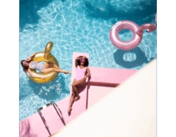 Zwemband Flamingo Rose Goud 95cm -Feestspullen Winkel zwemband flamingo rose goud 95cm 5