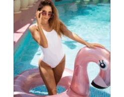 Zwemband Flamingo Rose Goud 95cm -Feestspullen Winkel zwemband flamingo rose goud 95cm 7