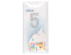 5 Jaar Taarttopper Diamant 10,5cm -Feestspullen Winkel 5 jaar taarttopper diamant 105cm 2