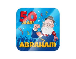 Abraham Deurbord Cartoon 50cm