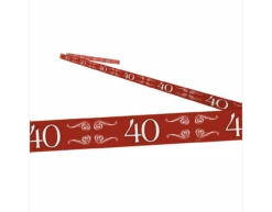 Afzetlint 40 Jarig Jubileum 15m