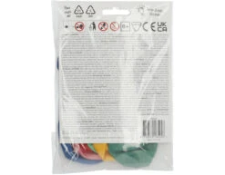 Ballonnen 25 Jaar Gekleurd 33cm 6st -Feestspullen Winkel ballonnen 25 jaar gekleurd 33cm 6st 2