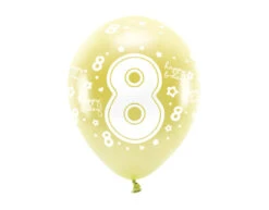 Ballonnen 8 Jaar Goud