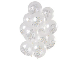 Ballonnen 8 Jaar Origami 30cm 12st