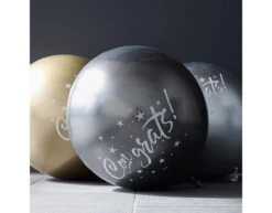 Ballonnen Congrats 33cm 4st -Feestspullen Winkel ballonnen congrats 33cm 4st 4