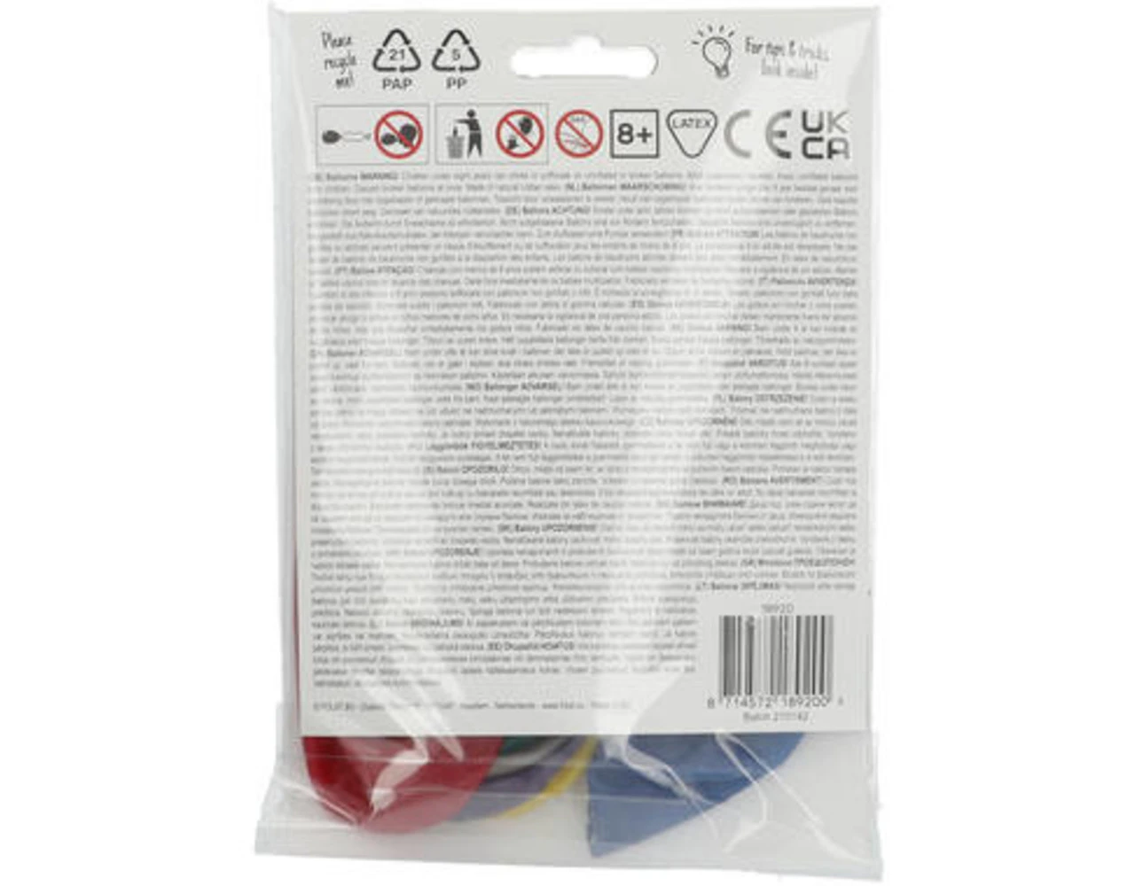 Ballonnen Happy 20Th Bday 33cm 6st 3 Ballonnen Happy 20Th Bday 33cm 6st - Afbeelding 3