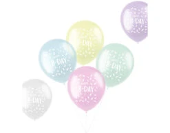 Ballonnen Happy B-Day 33cm 6st