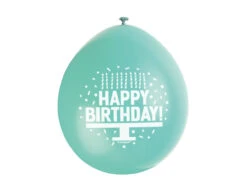 Ballonnen Happy Birthday 28cm 10st -Feestspullen Winkel ballonnen happy birthday 28cm 10st 5