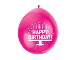 Ballonnen Happy Birthday 28cm 10st -Feestspullen Winkel ballonnen happy birthday 28cm 10st 6