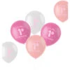 Ballonnen It'S My 1St Birthday Roze 33cm 6st