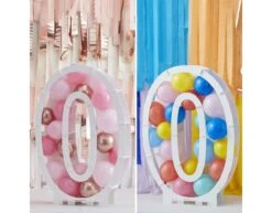 Balloons Number 0 Balloon Ki -Feestspullen Winkel balloons number 0 balloon ki 2