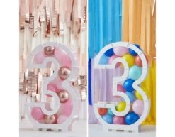 Balloons Number 3 Balloon Ki -Feestspullen Winkel balloons number 3 balloon ki 2