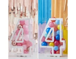 Balloons Number 4 Balloon Ki -Feestspullen Winkel balloons number 4 balloon ki 2