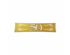 Banner 50 Jaar Goud 1,8m