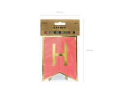 Banner Happy Birthday Gekleurd 1,75m -Feestspullen Winkel banner happy birthday gekleurd 175m 3