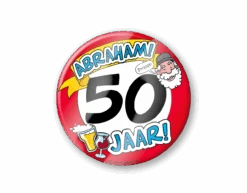 Bierviltjes Abraham 12,5cm 6st