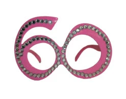 Bril 60 Jaar Roze