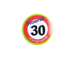 Button 30 Jaar Verkeersbord 5,5cm