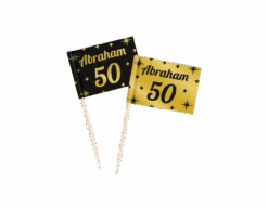 Cocktailprikkers Abraham 6,5cm 50st