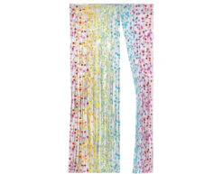 Confetti Deurgordijn Folie 2m