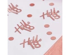 Confetti Mix It Up Eighteen Rose Gold Foil 13 G -Feestspullen Winkel confetti mix it up eighteen rose gold foil 13 g 2