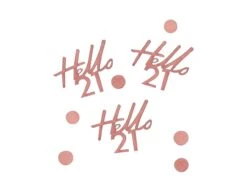Confetti Mix It Up Twentyone Rose Gold Foil 13 G