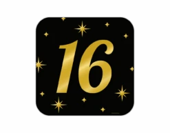 Deurbord 16 Jaar 50cm