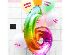 Girl Ballonnen Pastel 30cm 12st -Feestspullen Winkel girl ballonnen pastel 30cm 12st 5