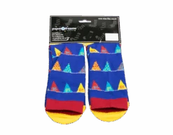 Grappige Sokken 18 Jaar Vlaggetjes 1 Paar -Feestspullen Winkel grappige sokken 18 jaar vlaggetjes 1 paar 2