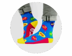 Grappige Sokken 40 Jaar Ballonen 1 Paar