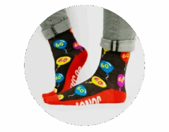 Grappige Sokken 60 Jaar Ballonnen 1 Paar