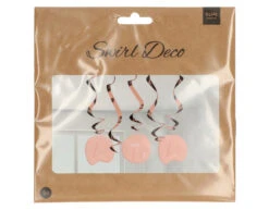 Hangdecoratie 18 Jaar Rose Goud 75cm 5st -Feestspullen Winkel hangdecoratie 18 jaar rose goud 75cm 5st 3