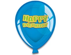 Happy Birthday Ballonnen Borden 23cm 6st -Feestspullen Winkel happy birthday ballonnen borden 23cm 6st 4
