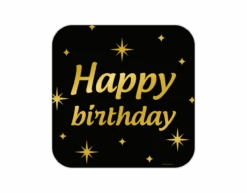 Happy Birthday Deurbord 50cm