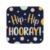 Happy Birthday Deurbord Hip Hip Hooray 50cm