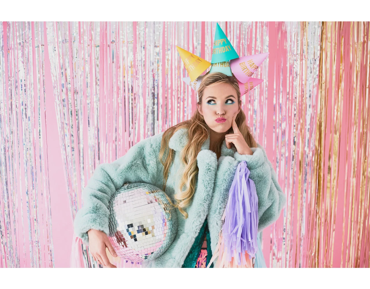 Happy Birthday Feesthoedjes 16cm 6st 3 Happy Birthday Feesthoedjes 16cm 6st - Afbeelding 3