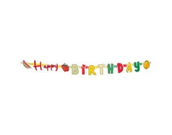 Happy Birthday Letterslinger Fruit Karton 3m