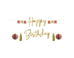 Happy Birthday Letterslinger Golden Dusk 1,5m