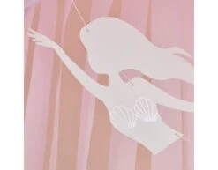 Happy Birthday Letterslinger Personaliseerbaar Zeemeermin 1,15m -Feestspullen Winkel happy birthday letterslinger personaliseerbaar zee 2