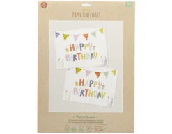 Happy Birthday Placemats Eco 6st 8 Happy Birthday Placemats Eco 6st -Feestspullen Winkel happy birthday placemats eco 6st 2