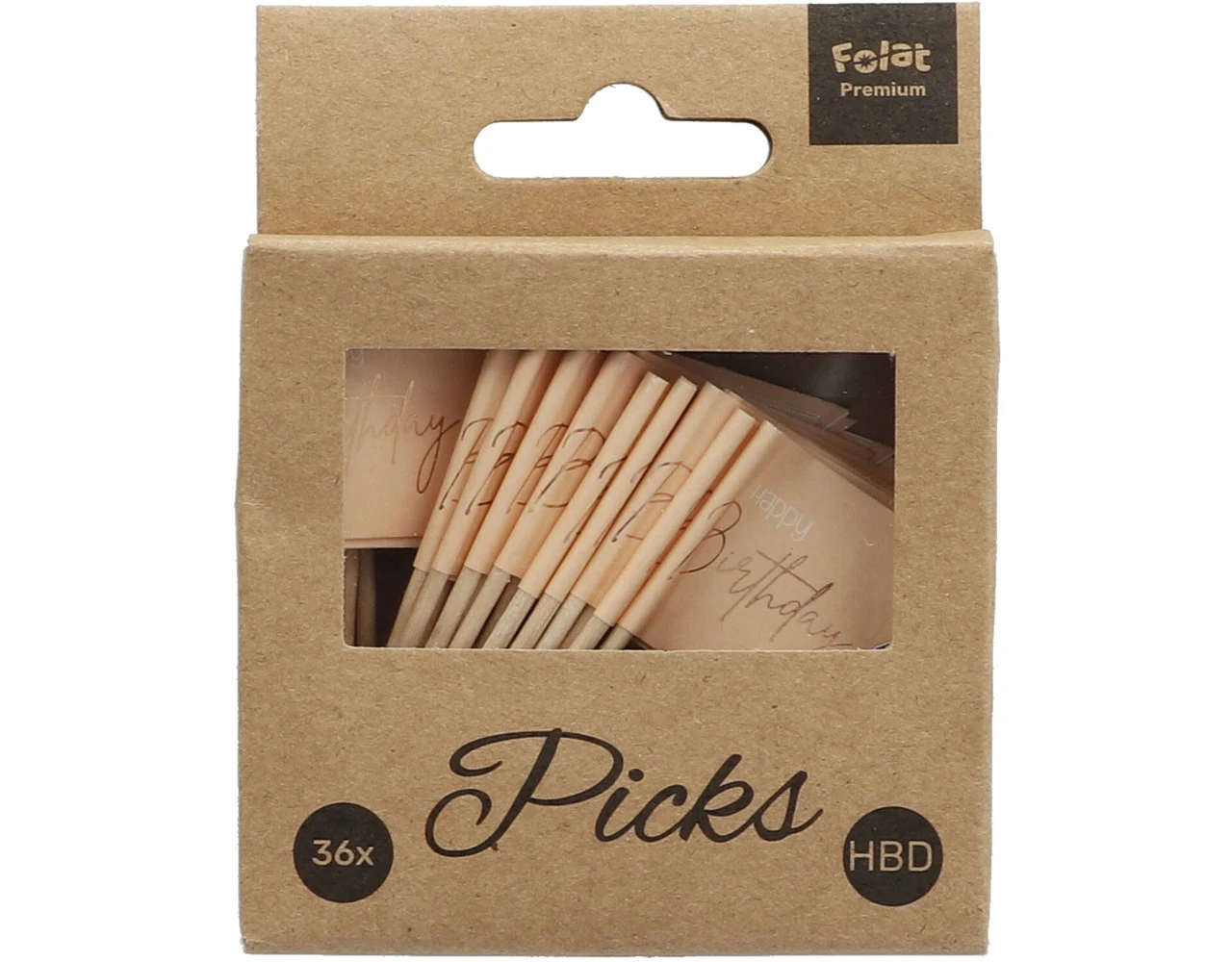 Happy Birthday Prikkers Roze 36st 2 Happy Birthday Prikkers Roze 36st - Afbeelding 2