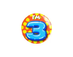 I'm 3 Button 3 Jaar 5,5cm
