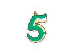 Kaars 5 Jaar Krokodil