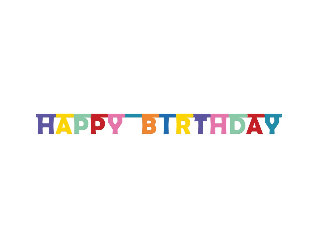 Letterslinger Happy Birthday 1,6m 1 Letterslinger Happy Birthday 1,6m
