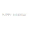 Letterslinger Happy Birthday Parelmoer 2,2m