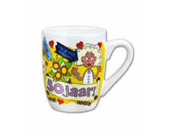 Mok 50 Jaar Vrouw 12cm