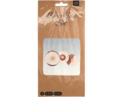 Papieren Waaiers Roze 35cm 3st -Feestspullen Winkel papieren waaiers roze 35cm 3st 4