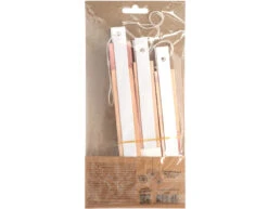 Papieren Waaiers Roze 35cm 3st -Feestspullen Winkel papieren waaiers roze 35cm 3st 5