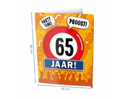 Raambord 65 Jaar 60cm